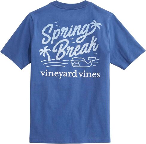 vineyard vines Boys' Ombre Spring Break Icons Short-Sleeve Pocket Tee in Saudi Arabia