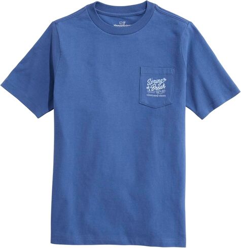 vineyard vines Boys' Ombre Spring Break Icons Short-Sleeve Pocket Tee in Saudi Arabia
