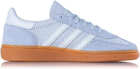 حذاء رياضي نسائي من adidas Handball Spezial، أخضر معدني/أبيض فاتح/صمغ، مقاس 6 in Kuwait
