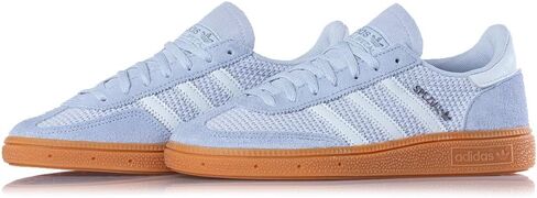 حذاء رياضي نسائي من adidas Handball Spezial، أخضر معدني/أبيض فاتح/صمغ، مقاس 6 in Kuwait
