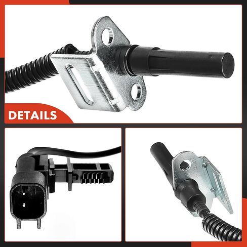 A-Premium ABS Wheel Speed Sensor Compatible with Chevrolet & GMC Models - Silverado 3500 HD/Sierra 3500 HD 2015-2016 - Rear Driver and Passenger Side, 2-PC Set, Replace# 22761955, 22761957 in Saudi Arabia