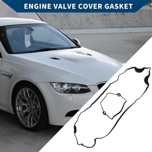 No.11128655413 Valve Cover Gasket with Stem Seal for BMW 1 (E87) 120 I 2003-2011 / Cylinder Head Valve Seal Gasket/Durable Rubber Rocker Cover Gasket / 1 Set in Saudi Arabia