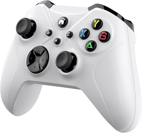 Wireless Controller for Xbox One, Xbox Series X/S, Xbox One X/S, PC, with Dual Vibration/6-Axis Motion Control/3.5mm Audio Jack/Multi Touch Pad/Programming with Turbo Macro Function Grey in Saudi Arabia