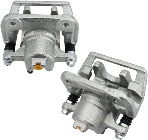 مجموعة فرامل الفرامل الخلفية مجموعة 19B2588 19B2589 لـ Acura CL 2001-2003 لـ Acura TL 1999-2008 لـ Honda Element 2003-2011DISC Brake الفرجار (سائق ومسافر) in Kuwait