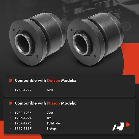 A-Premium 2 x Front Upper Control Arm Bushing Kit, Compatible with Nissan Pathfinder 1987-1995, 720 1980-1986, D21 1986-1994, Pickup 1995-1997 & Datsun 620 1978-1979 in Saudi Arabia