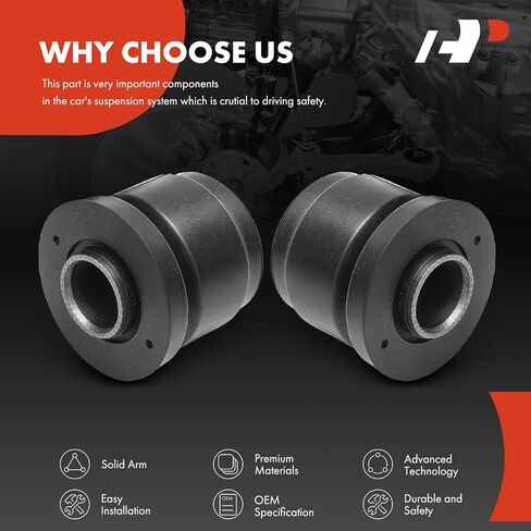 A-Premium 2 x Front Upper Control Arm Bushing Kit, Compatible with Nissan Pathfinder 1987-1995, 720 1980-1986, D21 1986-1994, Pickup 1995-1997 & Datsun 620 1978-1979 in Saudi Arabia