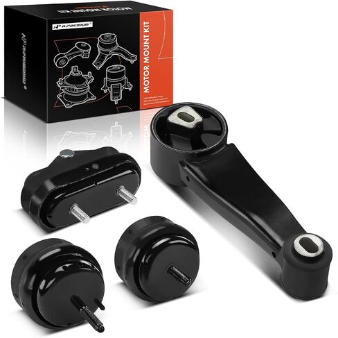 A-Premium 4PCS Engine Motor Mount Transmission Mount and Torque Strut Mount Set Compatible with Buick - 2009 2010 2011 - Lucerne, 3.9L, Automatic Transmission in Saudi Arabia