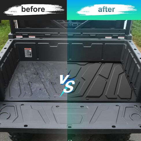 tpe bed bed at liner for cfmoto uforce 1000 ، utv bread bed bed bed parge mat all all liner slush protection comper to cfmoto uforce 1000 2019-2025/1000 xl 2022-2025 accessories in Kuwait