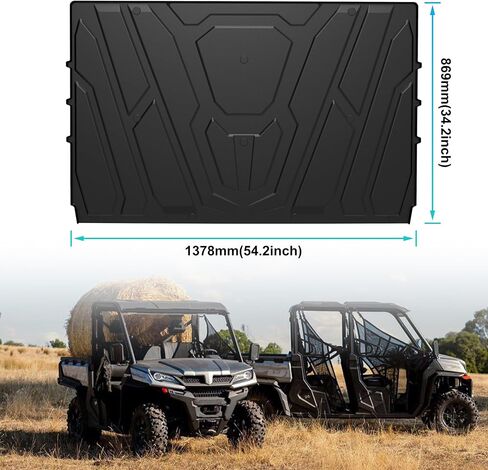 tpe bed bed at liner for cfmoto uforce 1000 ، utv bread bed bed bed parge mat all all liner slush protection comper to cfmoto uforce 1000 2019-2025/1000 xl 2022-2025 accessories in Kuwait