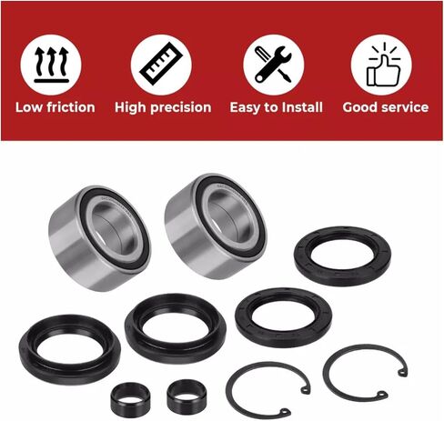 Front Wheel Bearings & Seals Replacement for Honda for Rincon 680 TRX680FA TRX680FGA 2006-2023 in Saudi Arabia