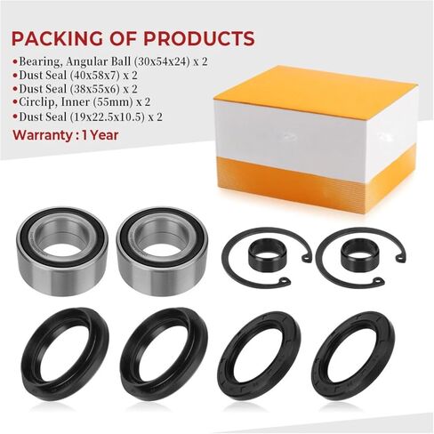 Front Wheel Bearings & Seals Replacement for Honda for Rincon 680 TRX680FA TRX680FGA 2006-2023 in Saudi Arabia