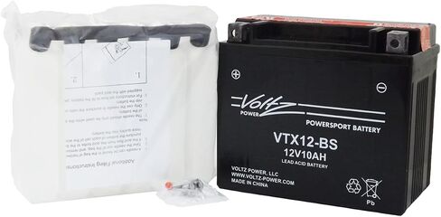 VTX12-BS الصيانة المجانية (AGM) باورسبورت مع حزمة الحمض in Kuwait