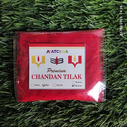 50 غرام أبيض Safed Chandan Tikka Tilak Juithead Tilak Tilak Powder (White/Safed Tikka Sandalwood Powder ، 50) in Saudi Arabia
