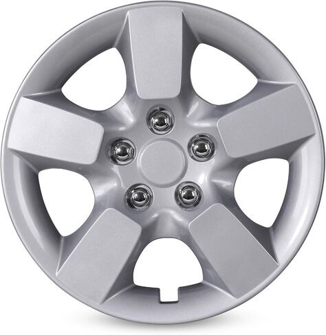 AUTOWIKI 16 Inch Hubcaps for Nissan Rogue 2008-2015 Silver Wheel Rims Cover for Nissan Rogue Select 08-15, PP Wheel Tires Covers for Steel Wheel Hubcap (1 Piece, with Decorative Screws) in Saudi Arabia