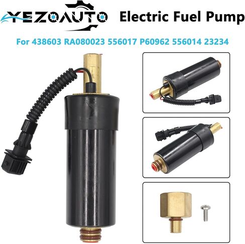 Fuel Pump For Marine Power Indmar PCM Crusader Pleasure Craft 7.4L 454 5.6L 350 Replacing PCM RA080023 / Marine Power 438603 / Crusader 23234 in Saudi Arabia