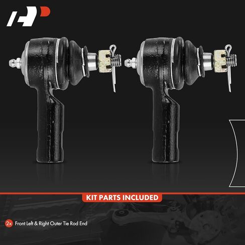 A-Premium 2 x Front Outer Tie Rod Ends, Compatible with Ford Transit Connect 2010 2011 2012 2013 in Saudi Arabia