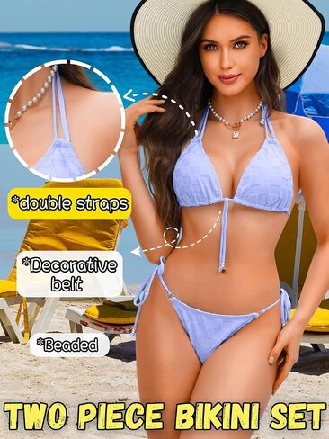 كاي و شيب سلسلة بيكينيس ، عالية قطع بيكيني مجموعات للنساء ، 2 قطعة مثيرة للسباحة دباغة الشاطئ in Saudi Arabia