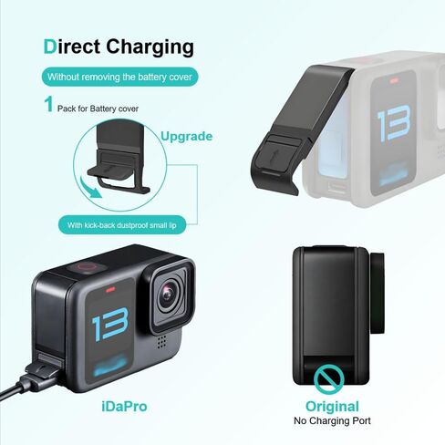 واقي شاشة ينطبق على Gopro Hero 13 Hero13 أسود [6 عبوات] زجاج مقوى لهاتف Go pro Hero 13 سهل التركيب in Saudi Arabia