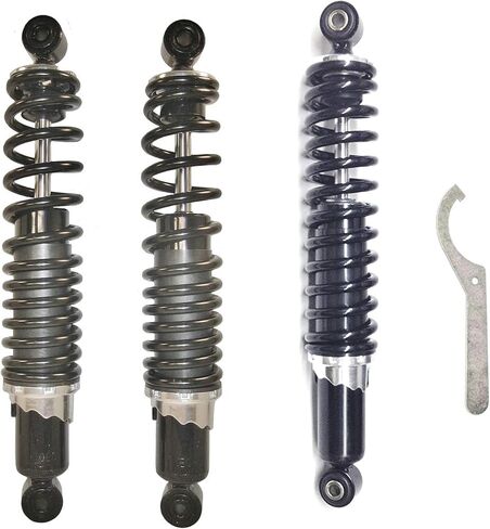 Full Set 2 Front + 1 Rea Shocks Struts Coil-over Spring Compatible With 1997-2020 Honda Recon 250 TRX250TE TRX250TM Progressive Style, OEM Replacement in Saudi Arabia