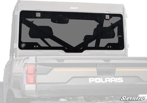 SuperATV Polaris Ranger 1000 Rear Glass Windshield in Saudi Arabia