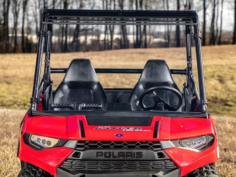 SuperAtv كامل الزجاج الأمامي لعام 2018+ Polaris Ranger 150 Youth | 1/4 بوصة البولي الكربوني - 250x أقوى من الزجاج in Saudi Arabia