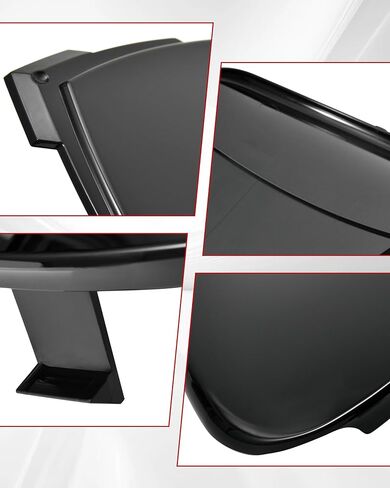 انحراف شاشة الرياح الأمامية متوافقة مع Sea-Doo GTI Wake 2006-2010 ملحقات نماذج الرياح السوداء ، استبدال # 291002511 in Saudi Arabia
