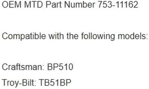 Replacement for MTD 753-11162 Starter for TB51BP BP510 OEM in Saudi Arabia