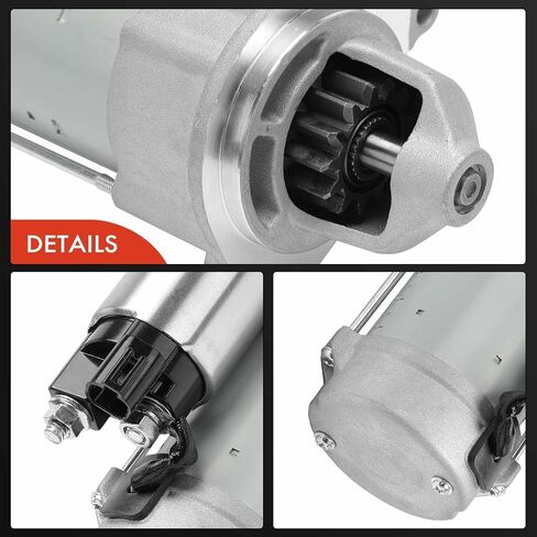 A-Premium Starter Motor Compatible with Kia Soul 2012-2013 L4 1.8L, Forte 2014-2016 L4 2.0L, with Engine Stop/Start Feature, 12V 1.4KW 13-Teeth Clockwise, Replace# 4280008280, 361002E300 in Saudi Arabia