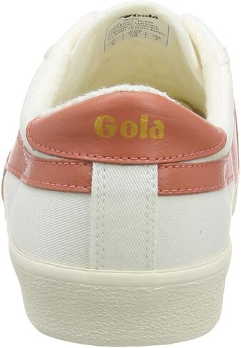 Gola Women's Tennis-Mark Cox Sneaker, Off-White/Dark Green, 6.5 in Saudi Arabia