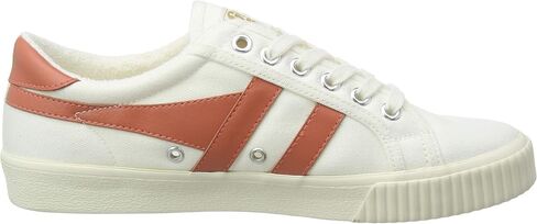 Gola Women's Tennis-Mark Cox Sneaker, Off-White/Dark Green, 6.5 in Saudi Arabia