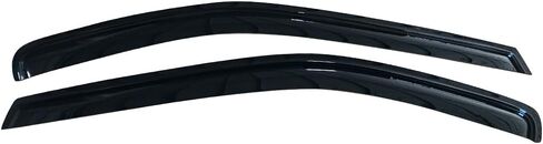 Window Visor متوافق مع 1998-2003 Toyota Sienna ، Slim Style Smoke Smoke Tinted 2PCS Sun Rain Shade Guard Deflector Air Deflector by Ikon Motorsports ، 1999 2000 2001 2002 in Saudi Arabia