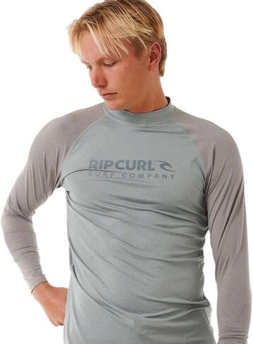 RIP Curl Men's Shock UPF 50 Stest Rashguard Stest Long Sleeve in Kuwait