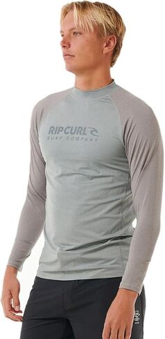 RIP Curl Men's Shock UPF 50 Stest Rashguard Stest Long Sleeve in Kuwait
