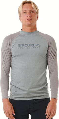 RIP Curl Men's Shock UPF 50 Stest Rashguard Stest Long Sleeve in Kuwait