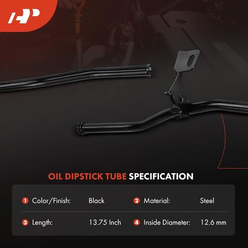 A-Premium Engine Oil Dipstick Tube Compatible with Toyota Corolla 2003-2008, Matrix 2003-2008, Celica 2000-2005, 1.8L, GAS in Saudi Arabia