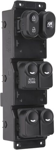 Power Master Window Switch Control Button Front Left Driver Side Compatible with 2011 2012 2013 2014 2015 2016 2017 Hyundai Accent, Replacement OEM 93570AP1R101, 93570-1R111, 1 Auto, 16 Pins in Saudi Arabia