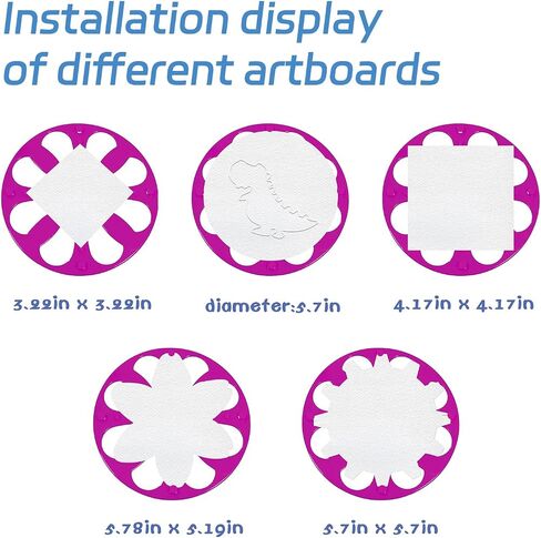 Spin Art Machine Speed ​​، Spinner التي تعمل بالبطارية - الدوار الطلاء مع حارس رش ، طلاء قابل للغسل ، مجموعة فنية تدور ، بطاقة تصميم فنية ، ألعاب جذعية ، فنون الأطفال والحرف اليدوية ، الفتيات الفتيات in Kuwait