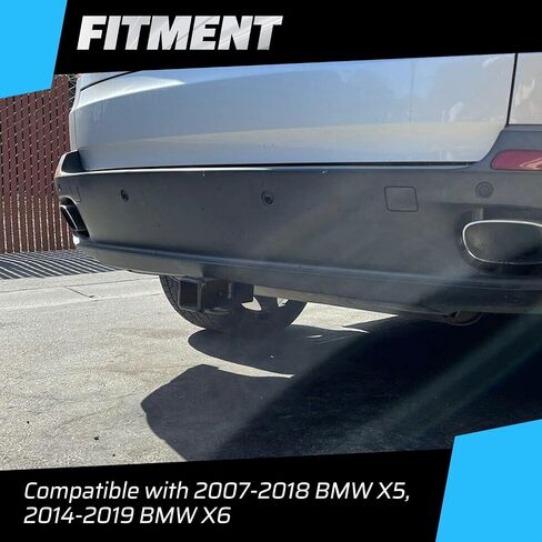 KUAFU Class 3 Trailer Hitch Compatible with 2007-2018 BMW X5 /2014-2019 BMW X6 2 Inch Hitch Receiver Rear Tow Hitch Black in Saudi Arabia