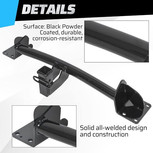 KUAFU Class 3 Trailer Hitch Compatible with 2007-2018 BMW X5 /2014-2019 BMW X6 2 Inch Hitch Receiver Rear Tow Hitch Black in Saudi Arabia