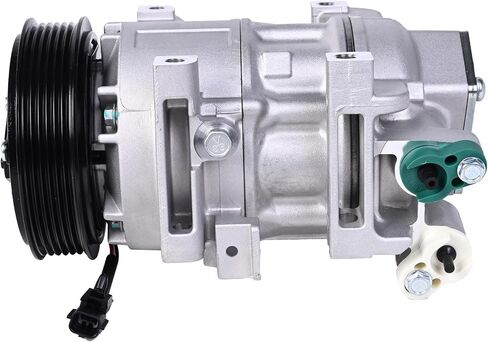 Air Conditioner AC Compressor with Clutch Compatible with Nissan Altima 2.5L 2013-2018, VCS141C Style, 6 Grooves,Replaces# 926003TA2A 926003TA2B 926003TA2C 926003TA2D 926003TA2E 926003TA3A CO 29074C in Saudi Arabia