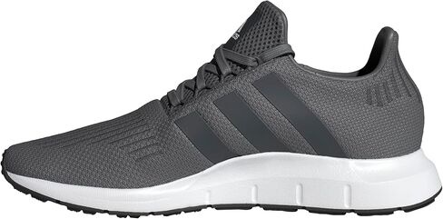 adidas Men's Swift Run 1.0 Sneaker, Grey/Grey/White, 10.5 in Saudi Arabia