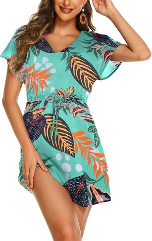 ACEVOG Fashion Cover Up Soft Swimwear Sundress Comfy Beachwear Swimming in Kuwait