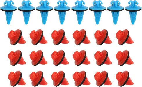 MOTOALL 26PCS Fender Flare Retainer Clip 90904-67036 90904-67037 for 2001-2004 Toyota Tacoma in Saudi Arabia