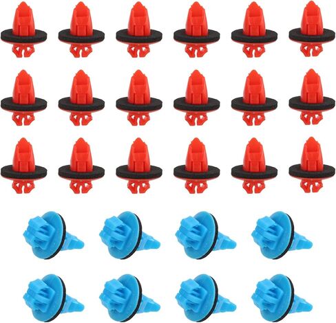 MOTOALL 26PCS Fender Flare Retainer Clip 90904-67036 90904-67037 for 2001-2004 Toyota Tacoma in Saudi Arabia