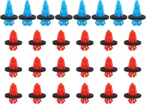 MOTOALL 26PCS Fender Flare Retainer Clip 90904-67036 90904-67037 for 2001-2004 Toyota Tacoma in Saudi Arabia