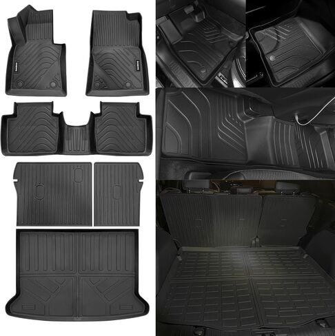 Naibeve Floor Mats for Mazda CX-30 2020-2023 2024 (FWD Only)- All Weather Custom Fit for Mazda CX-30 Floor Mats, for Mazda CX-30 Floor Liner Cargo Mat Trunk Liner Cargo Liner in Kuwait