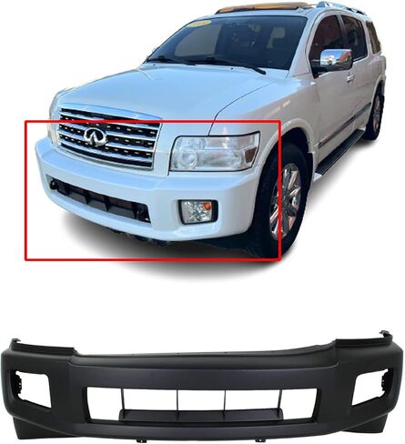 FITPARTS متوافقة مع غطاء الوفير الأمامي 2004 2005 2006 2007 2008 2000 2010 Infiniti QX56 04 05 06 08 08 10. جديد ، مسبب وجاهز للطلاء. in1000130 620227S620 in Saudi Arabia