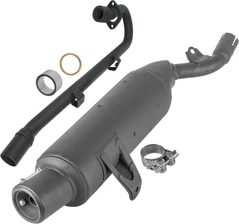 كاتم الصوت العادم Caltric مع أنابيب العادم والحشيات المتوافقة مع Honda TRX300EX Sportrax 300 1993-2008 in Saudi Arabia