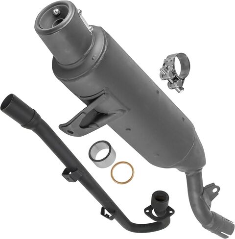 كاتم الصوت العادم Caltric مع أنابيب العادم والحشيات المتوافقة مع Honda TRX300EX Sportrax 300 1993-2008 in Saudi Arabia
