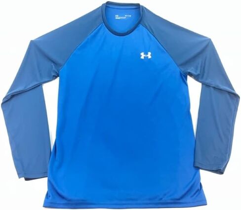 Under Armor Men's Legity LS Sould Navy/Blue Long Sleeve Shirt (S) in Saudi Arabia